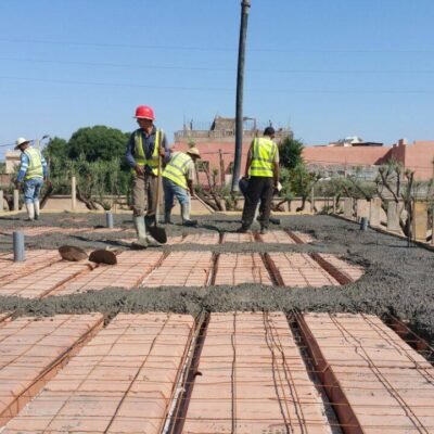 Villa les olivades - Construction